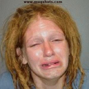 mugshot of girl crying -