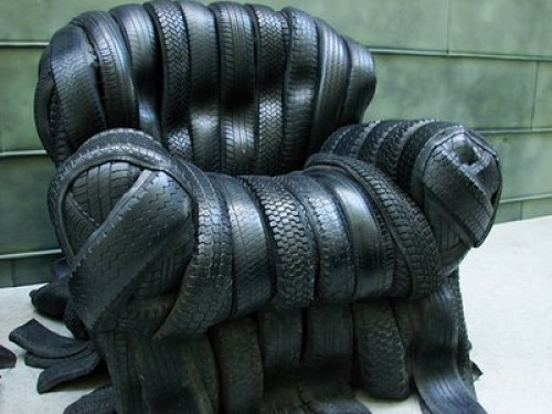 Chairs Made from Bizarre Materials