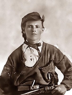 Jesse James, approximately 16 years old