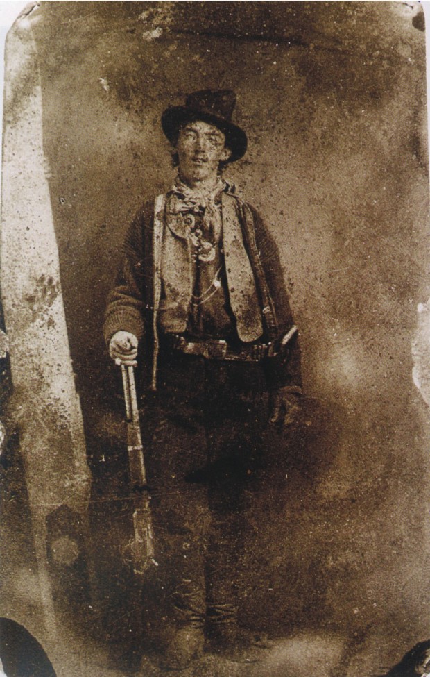 Only known authenticated photo of Billy the Kid,ca. 1879