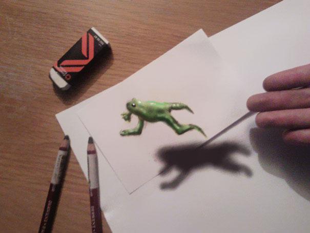 3D Pencil Drawings by Ramon Bruin