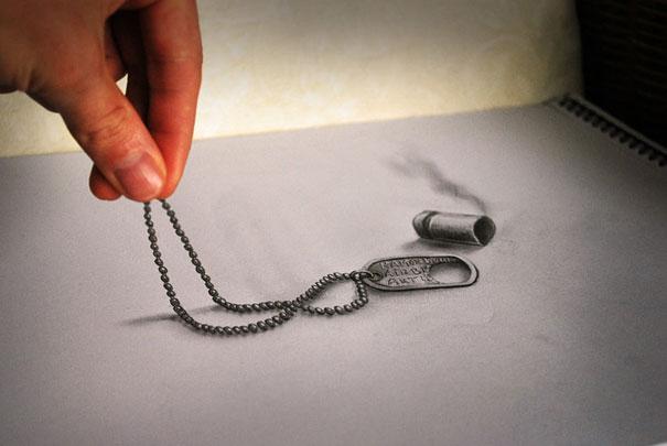 3D Pencil Drawings by Ramon Bruin