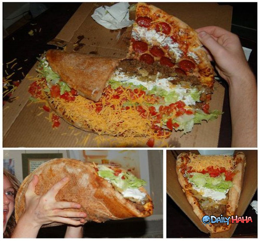 pizza taco meme - Daily Haha