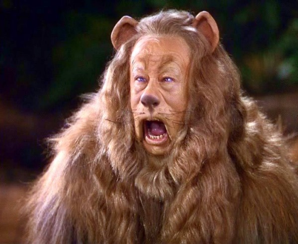 Cowardly Lion Was A Hunter!The costume for the Cowardly Lion was made of REAL lion skins!