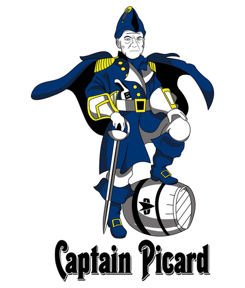 star trek fan art fictional character - Captain Picard