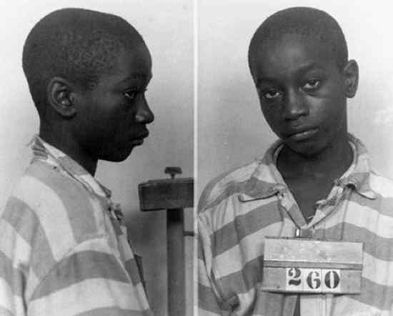 On June 16, 1944, the United States set a record when they executed George Stinney (14 years old), the youngest person to be legally executed in the US during the twentieth century. George was convicted of the murder of two girls named Betty June Binnicker (11) and Mary Emma Thames (8) who were both found in a muddy hole. The girls suffered severe fractures to their skulls, inflicted by a railroad spike found some distance from the town. George confessed to the crime and said that he wanted to have sex with Betty but ended up killing the girls. He was tried and sentenced to death in the electric chair; the case was not appealed because his family had no money to pay for a continuation.