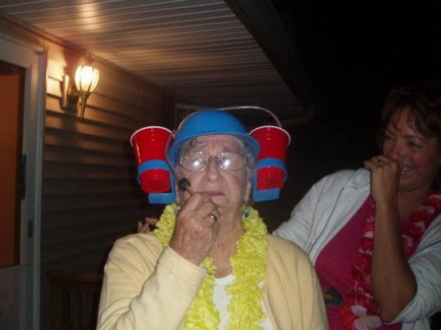 Elderly People Who Never Stopped Partying