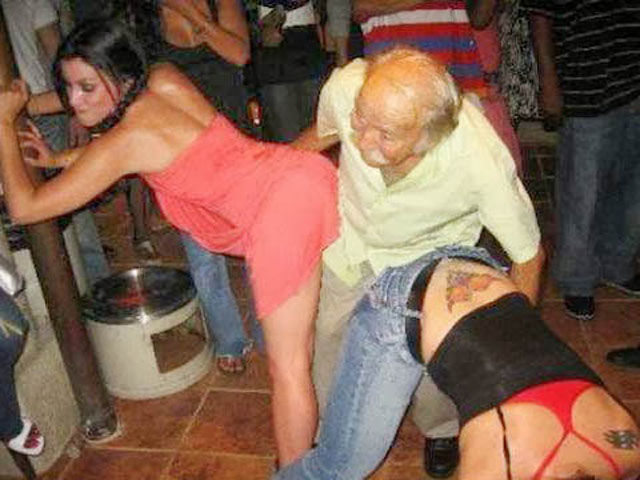 Elderly People Who Never Stopped Partying