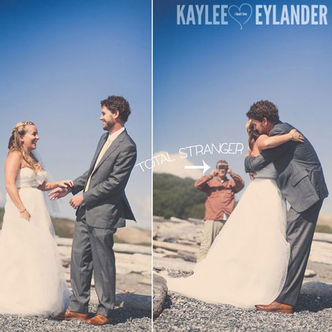 38 Perfect Photobomb Moments From Weddings