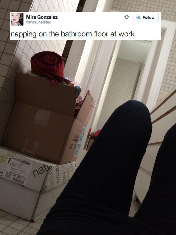 16 People That Have Master The Art Of Sleeping At Work