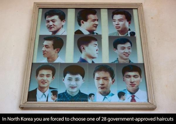 Ms In North Korea you are forced to choose one of 28 governmentapproved haircuts