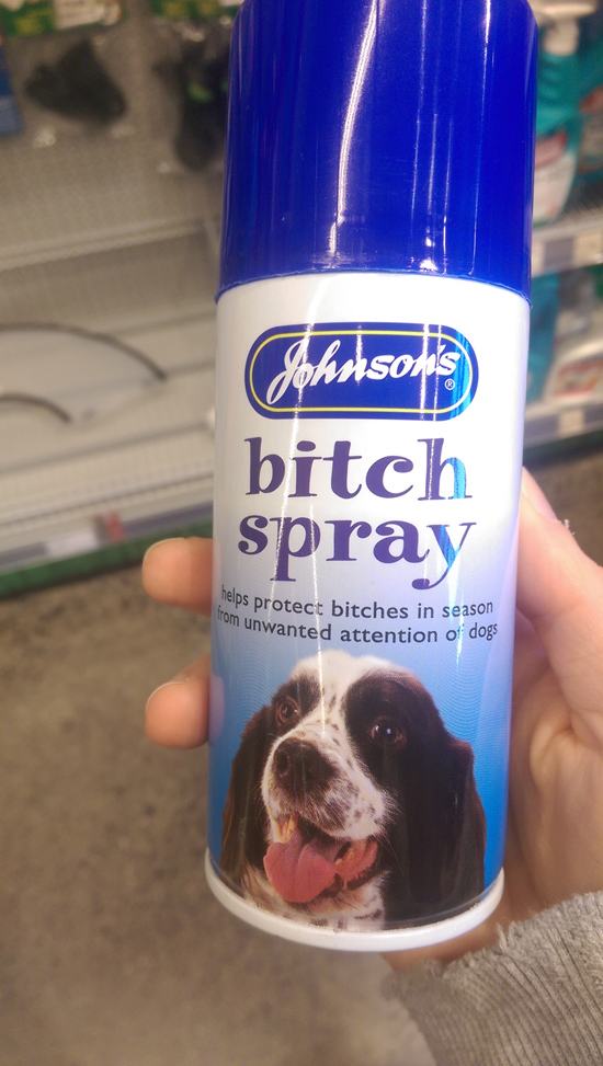 things you didn t know existed - bitch spray ps protect bitches in season unwanted attention of dogs