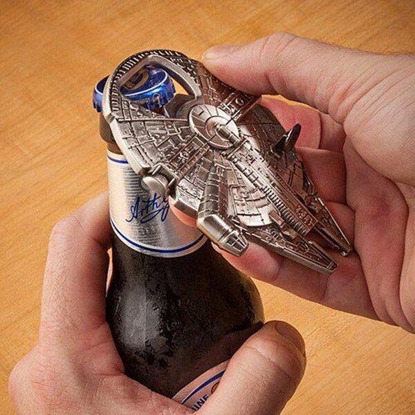 millennium falcon bottle opener