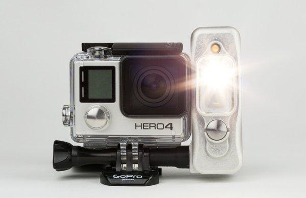 Sidekick GoPro Light – $80
GoPros are great from exploring new terrain, but with this new project, you can explore darker terrain. Ghost hunters take note.