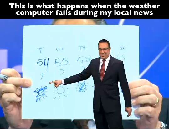 presentation - This is what happens when the weather computer fails during my local news 54 55 55