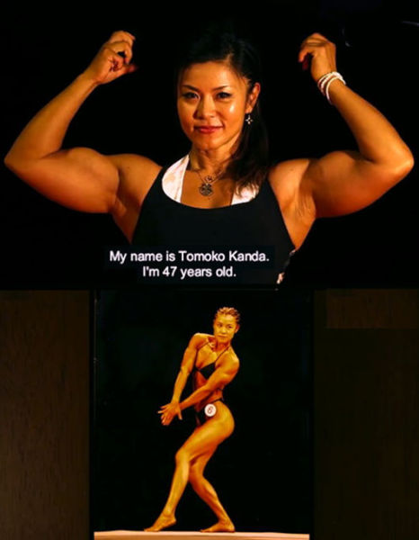 She started weight training at 23 years old but only began doing competitions a few years later in 2002. To maintain her build he spends two to three hours in the gym every day and eats a very specific diet. She is 47 years old!
