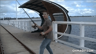 snap fishing rod gif - Ohmagif.Com