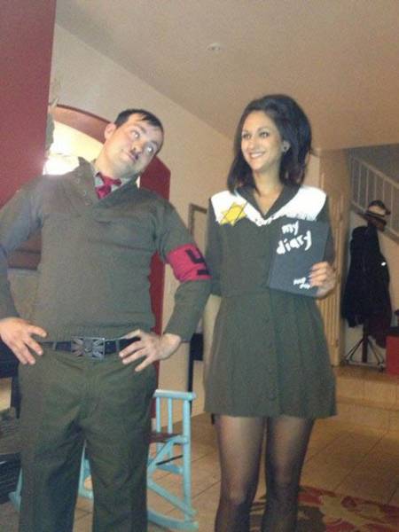 Hitler and Anne Frank