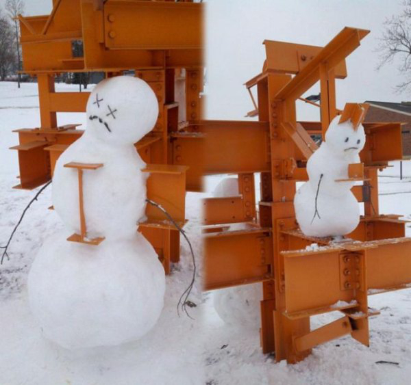 depressing pic snowmen calvin hobbes irl - lege