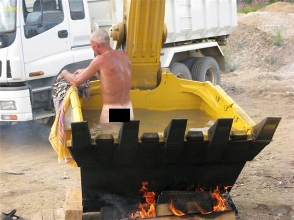 red neck hot tub