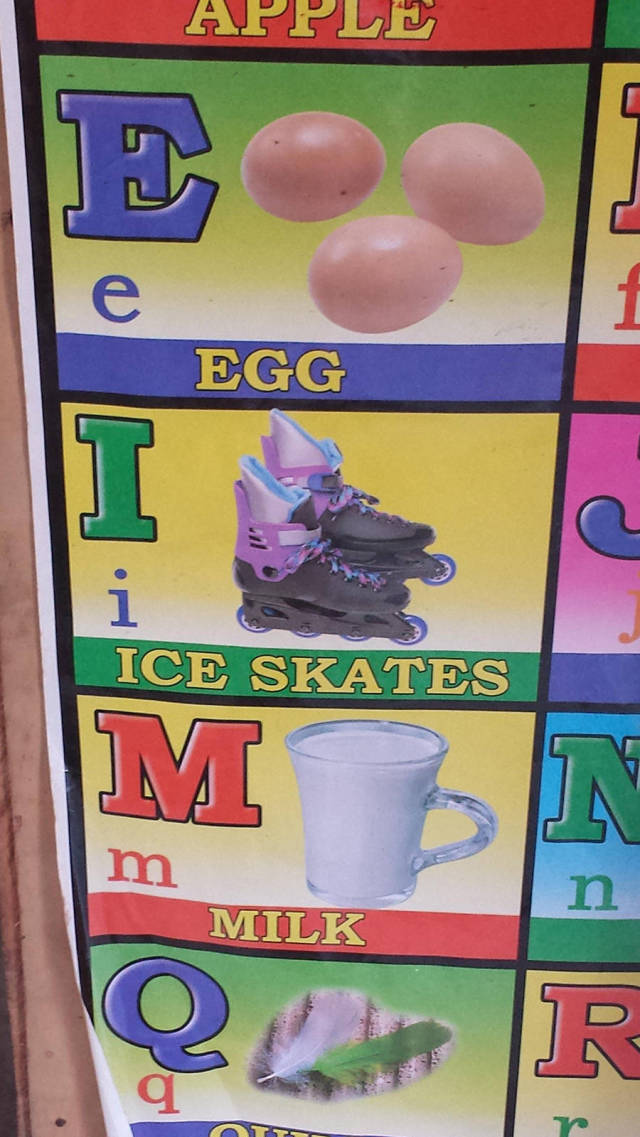 games - Apple Egg Ice Skates M m n Milk