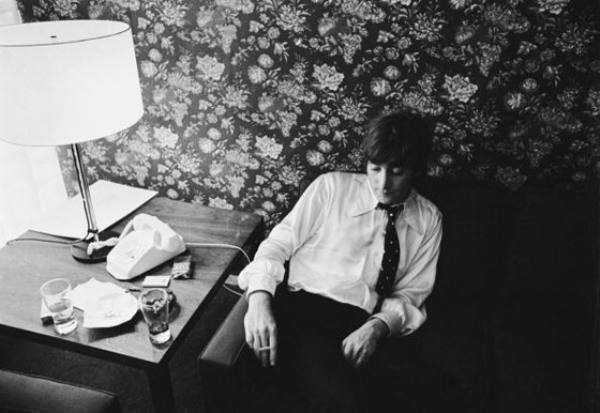 John Lennon sometimes liked to sleep in an old coffin.
