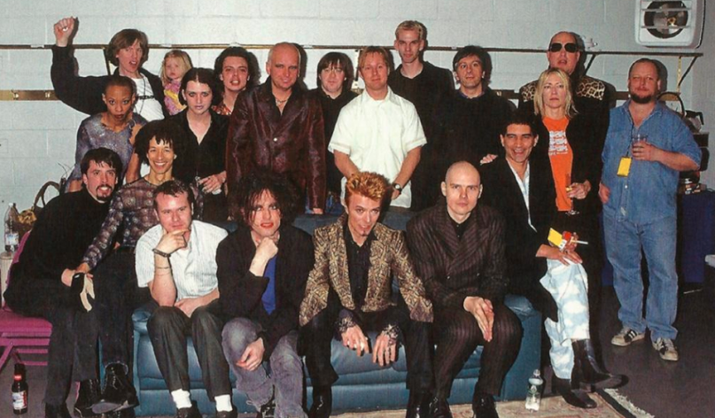 Can you name all the famous musicians in this photo?