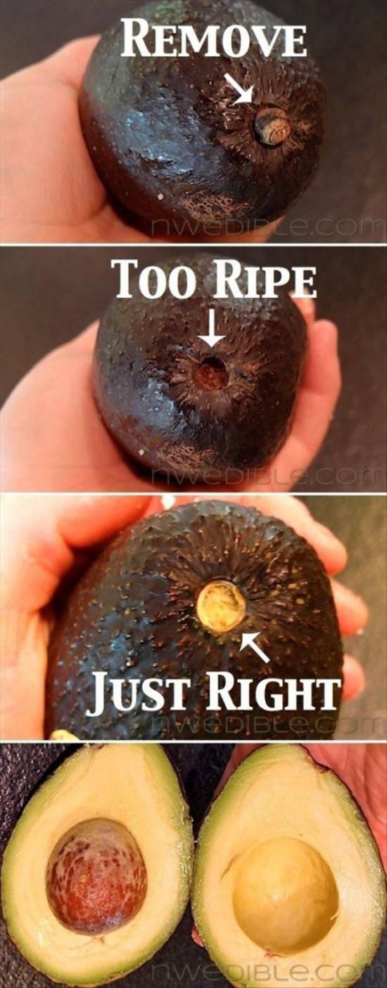 know if avocado is ripe - Remove Vedipce.com Too Ripe Diele.com Just Right WDIBte.com nweDIBLE.Co