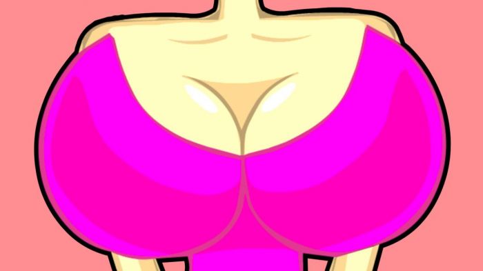 They’re Too Close to Each Other: Most women’s breasts have 2 to 3 inches of space in between them, but implants shrink that gap significantly. If it looks like hers are touching in the middle, they’re likely fake. “When doctors put in implants, most of the time they’ll just pop them in and set the breasts very close to each other, near the midline of the chest,” says Dr. Rowe.