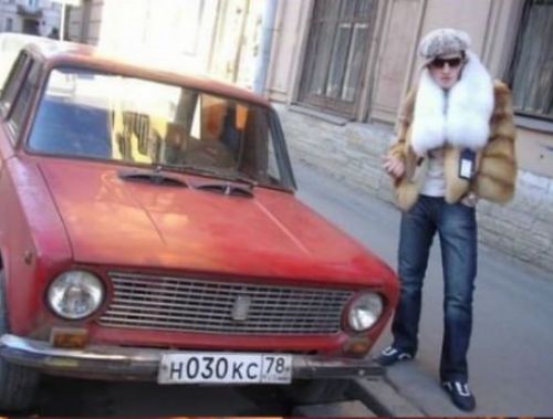 russian meme car