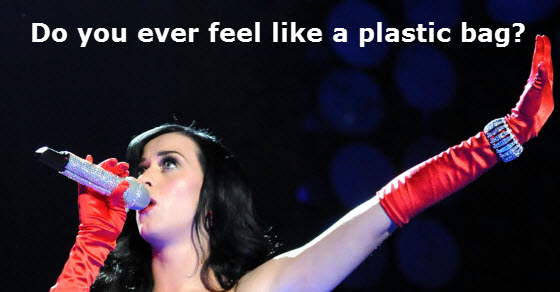 singing - Do you ever feel a plastic bag?