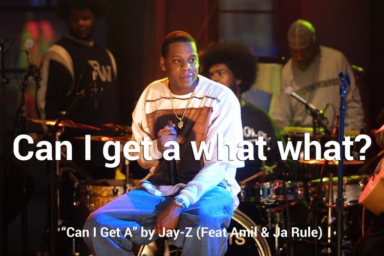mtv unplugged jay z - Can I get a whit what? "Can I Get A" by JayZ Feat Amil & Ja Rule!