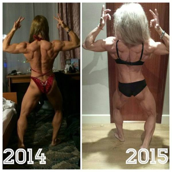 Aleksandra Rudenko has been working hard to turn her body into a bodybuilding machine but she doesn’t look as healthy as she used to.
