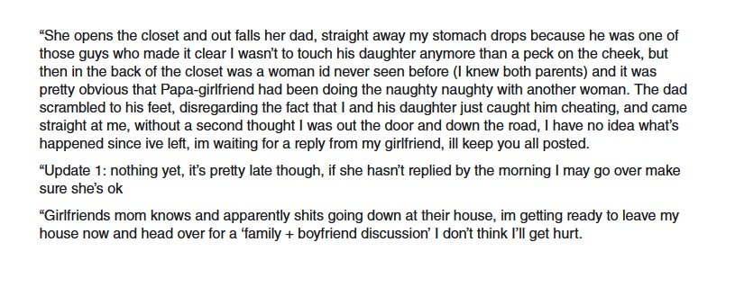 Daughter Awkwardly Catches Her Father Cheating While Having Kitchen Sex