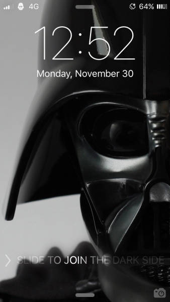 darth vader iphone 5 - ... 46 64% Inido Monday, November 30 Sade To Join The Dark Side