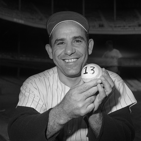 September 22, 2015: Baseball legend Yogi Berra passed away at the age of 90. The wisecracking sports icon was a Baseball Hall of Famer who played 18 seasons for the New York Yankees. After his time on the field, he managed and coached the team until 1985.

Despite his winning career as a catcher, Berra may, in fact, be more famous for his witty quotes than his 13 World Series titles. "It's déjà vu all over again," "it ain't over till it's over," and "when you come to a fork in the road... take it," are among the many Yogi Berra quotes that have become common and beloved colloquial sayings.

Berra eventually had a cartoon character named for him, as well as a museum dedicated to his achievements. He died at his home in New Jersey.
