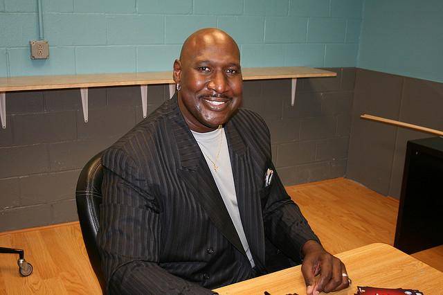 August 27, 2015: NBA legend Darryl Dawkins passed away at the age of 58. No cause of death was immediately released. Dawkins made history in 1975 as the first professional basketball player to be drafted straight out of high school. He played with the Philadelphia 76ers for the majority of his career, and became famous in 1979 for a series of backboard-shattering slam dunks that left fans in awe. After that, Stevie Wonder nicknamed Dawkins "Chocolate Thunder."