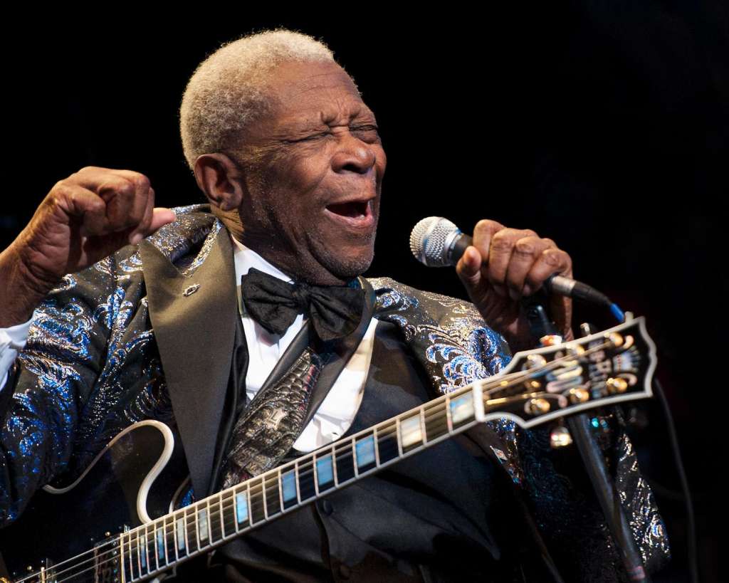 May 14, 2015: Blues legend B.B. King passed away at the age of 89. Known for bringing the blues into the mainstream, the expert guitarist got his start in music after hitchhiking to Memphis in 1947. He landed a job as a disc jockey for radio station WDIA-AM, where he settled on his nickname, "Beale Street Blues Boy," which was eventually shortened to "B.B."

In 1948, he got his big break playing on Sonny Boy Williamson's radio program. By 1951, his record, Three O'Clock Blues, was at the top of the charts. Over his career, King garnered dozens of awards and honors, ranging from his 30 Grammy nominations to a Grammy Lifetime Achievement Award, Rock and Roll Hall of Fame induction, and a Presidential Medal of Freedom. He won his first Grammy for the song, "The Thrill is Gone."

King continued to perform well into his 80s, until his struggle with Type II diabetes finally kept him from touring. He passed away in Las Vegas, and is survived by his daughter, Patty King, and his beloved guitar, Lucille.