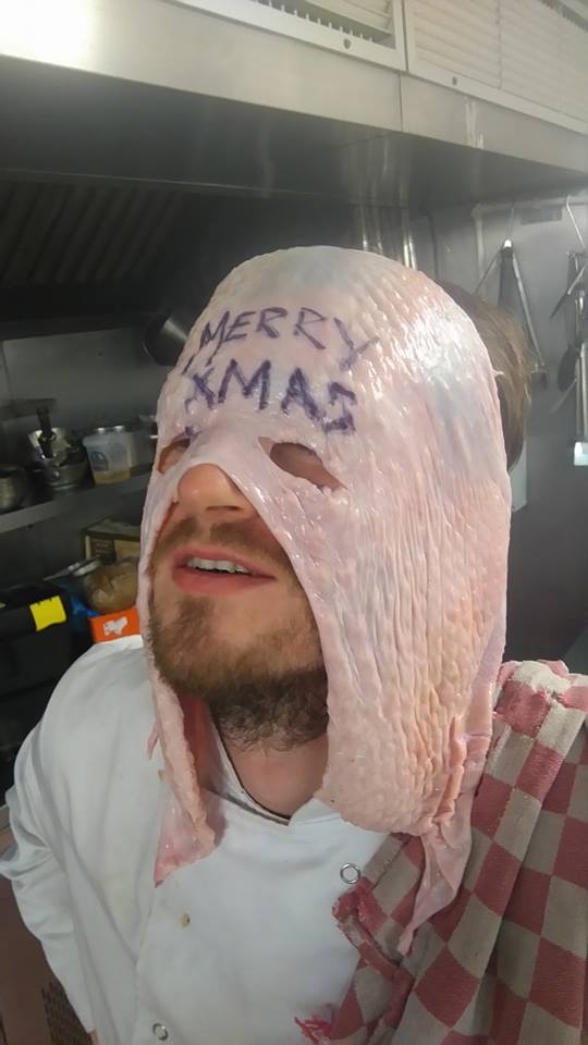 turkey skin mask