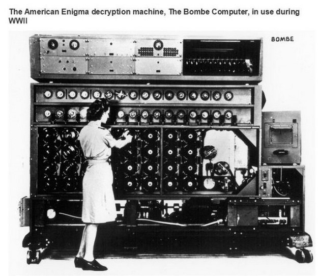 enigma world war 2 - The American Enigma decryption machine, The Bombe Computer, in use during Wwii " o olo oli olo olo olo olo