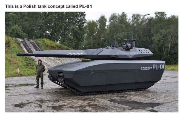 leopard new tank - This is a Polish tank concept called Pl01 Concept PlOi