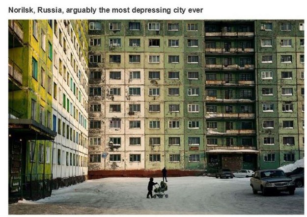 most depressing city in russia - Norilsk, Russia, arguably the most depressing city ever 1 Needeteit E