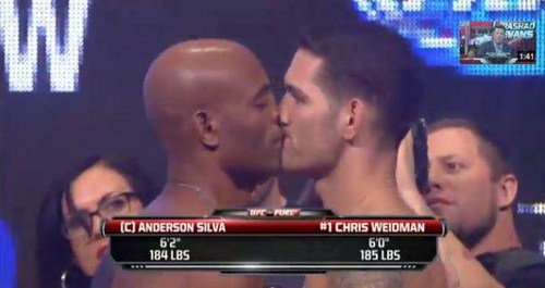 momentos gay en la lucha grecorromana - Tagad Ivans Chris Weidman C Anderson Silva 62" 184 Lbs 60 185 Lbs