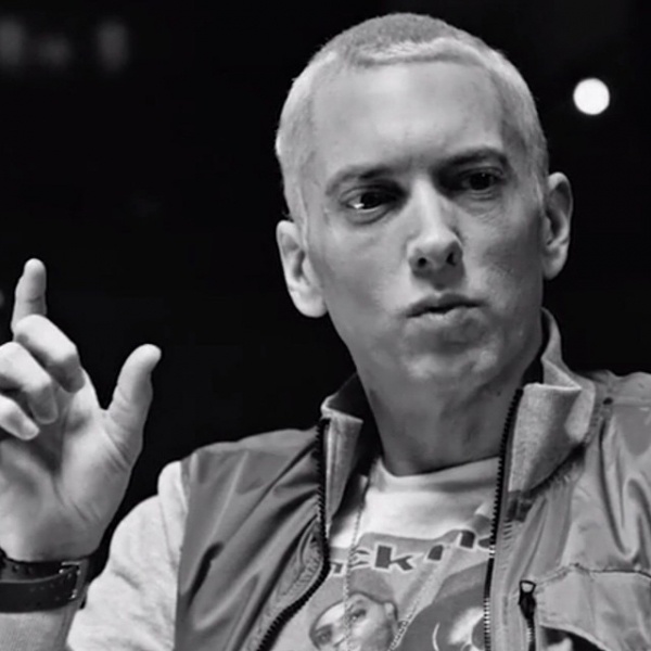 Eminem can only sleep well in pitch black bedrooms.