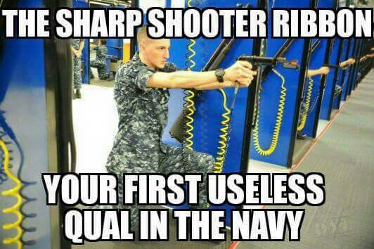military - The Sharp Shooter Ribbon www Kamw Mww wiem K Your First Useless Equal In The Navy