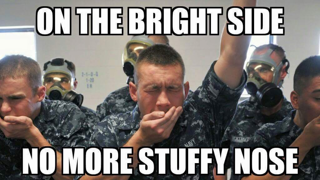 before and after navy boot camp - On The Bright Side No More Stuffy Nose
