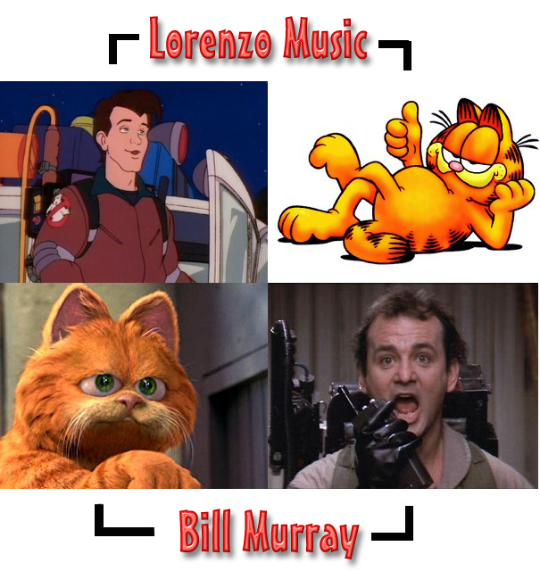 Music is Murray.  Murray is Music.  Bill is Lorenzo.  Lorenzo is Bill.