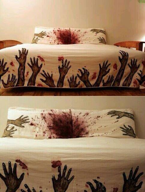 Zombie bedsheets