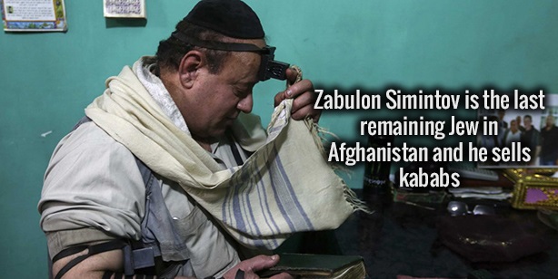 human behavior - Zabulon Simintov is the last remaining Jew in Afghanistan and he sells kababs