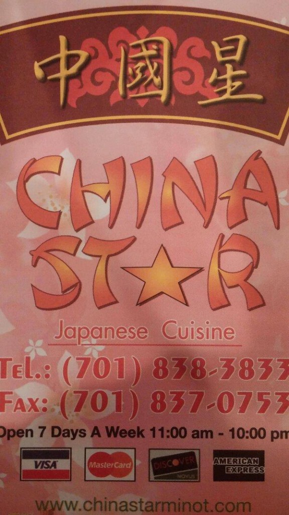 mastercard - Ps China Star Japanese Cuisine Tel. 701 8383833 Fax 701 8370753 Open 7 Days A Week American Express